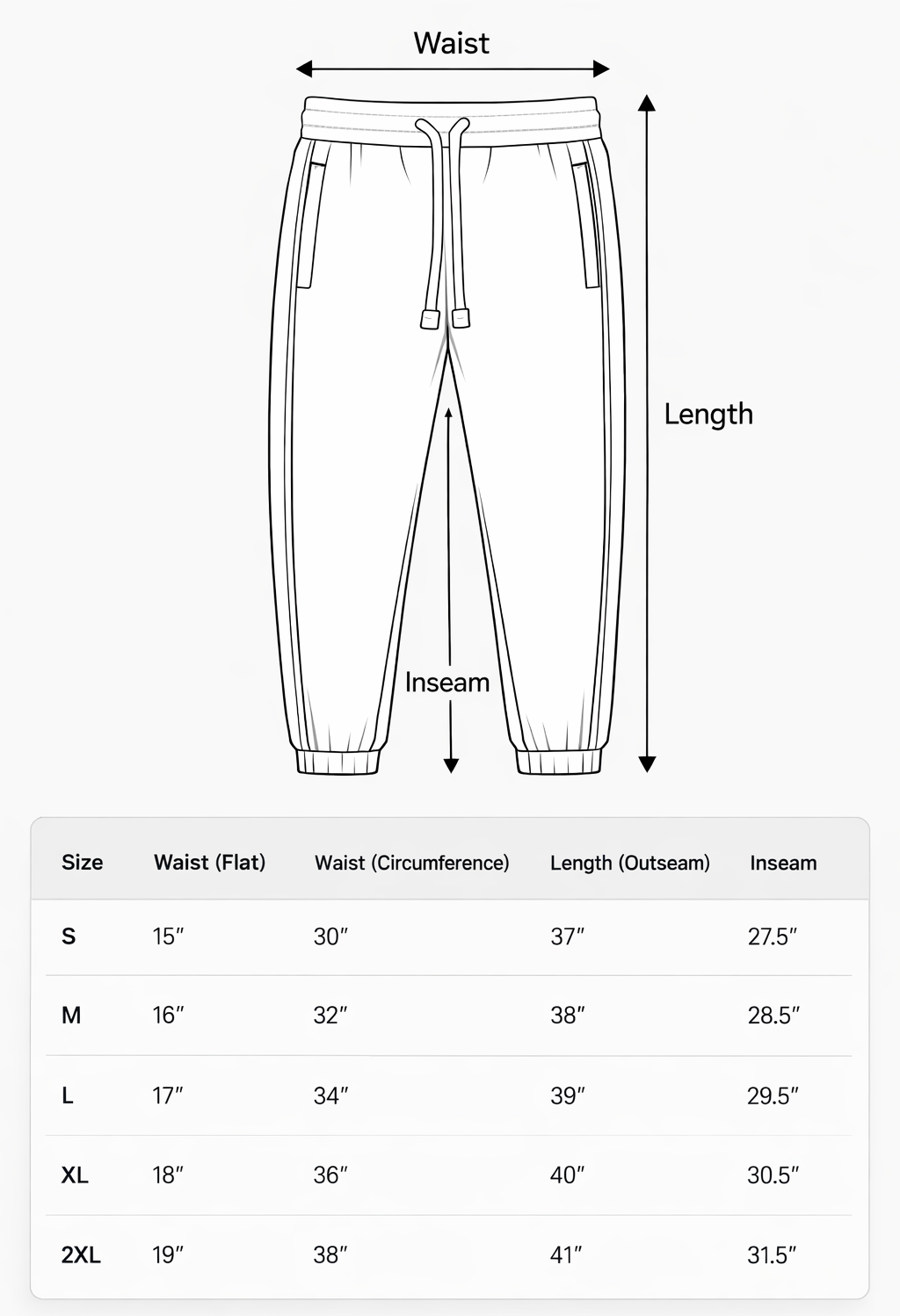Classic jogger sweatpants
